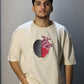 Mind & Heart Balance Oversized T-Shirt – Embroidered Drop